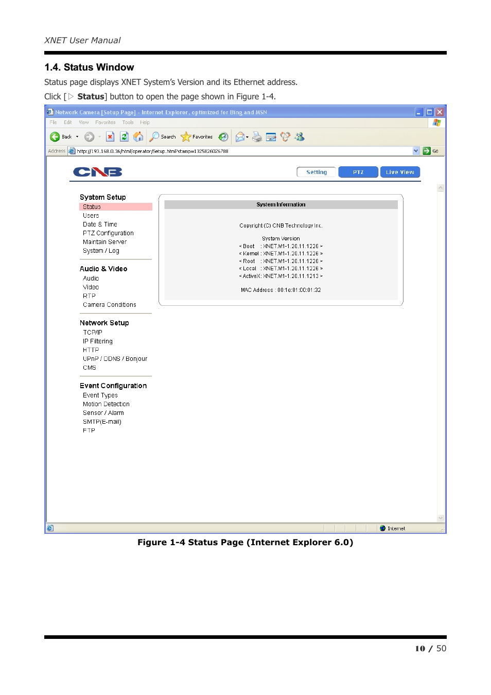 CNB IGC2050F User Manual | Page 10 / 50