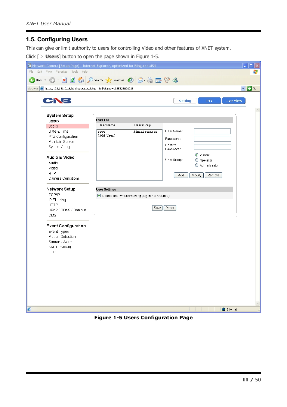 CNB IGC2050F User Manual | Page 11 / 50