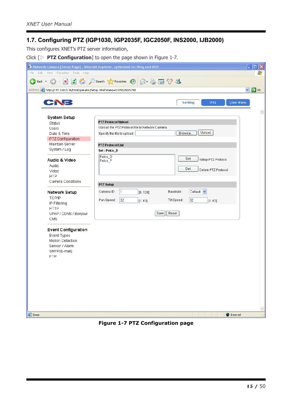 CNB IGC2050F User Manual | Page 15 / 50
