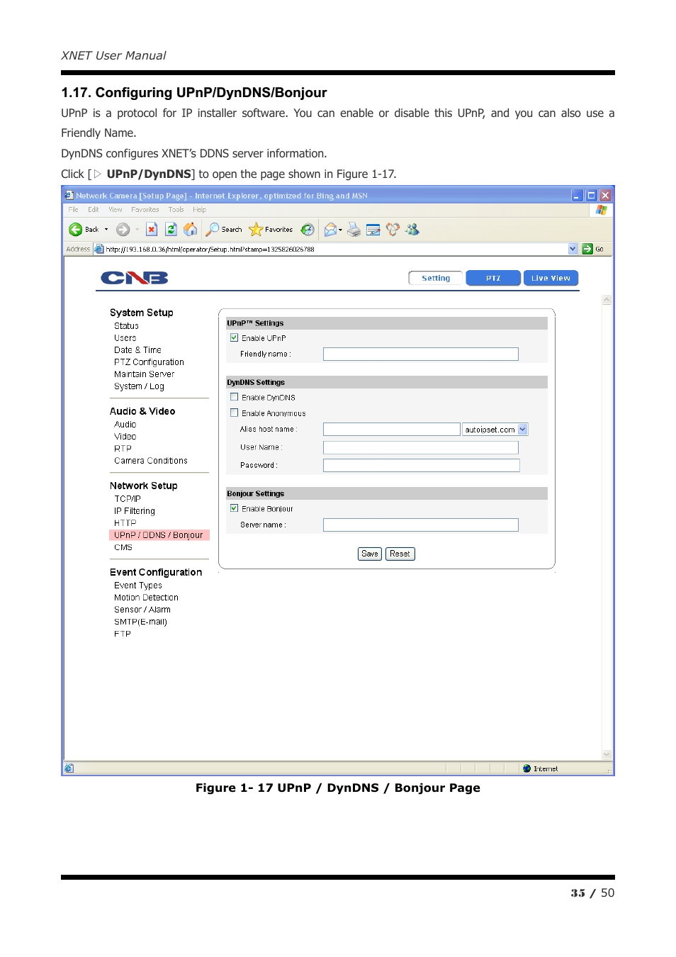 CNB IGC2050F User Manual | Page 35 / 50