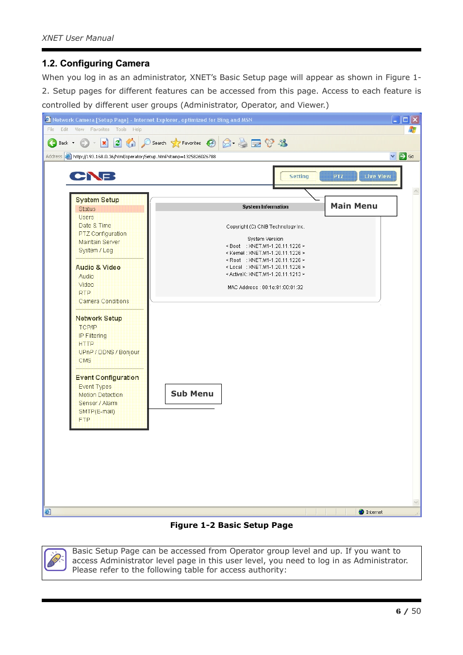 CNB IGC2050F User Manual | Page 6 / 50