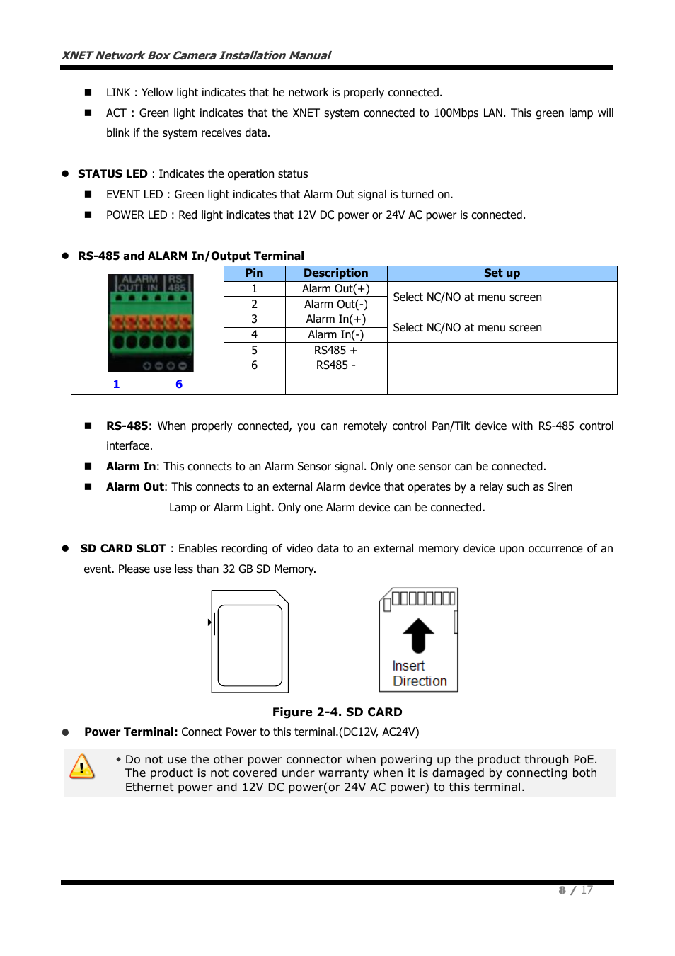 CNB NGE2055F User Manual | Page 8 / 17