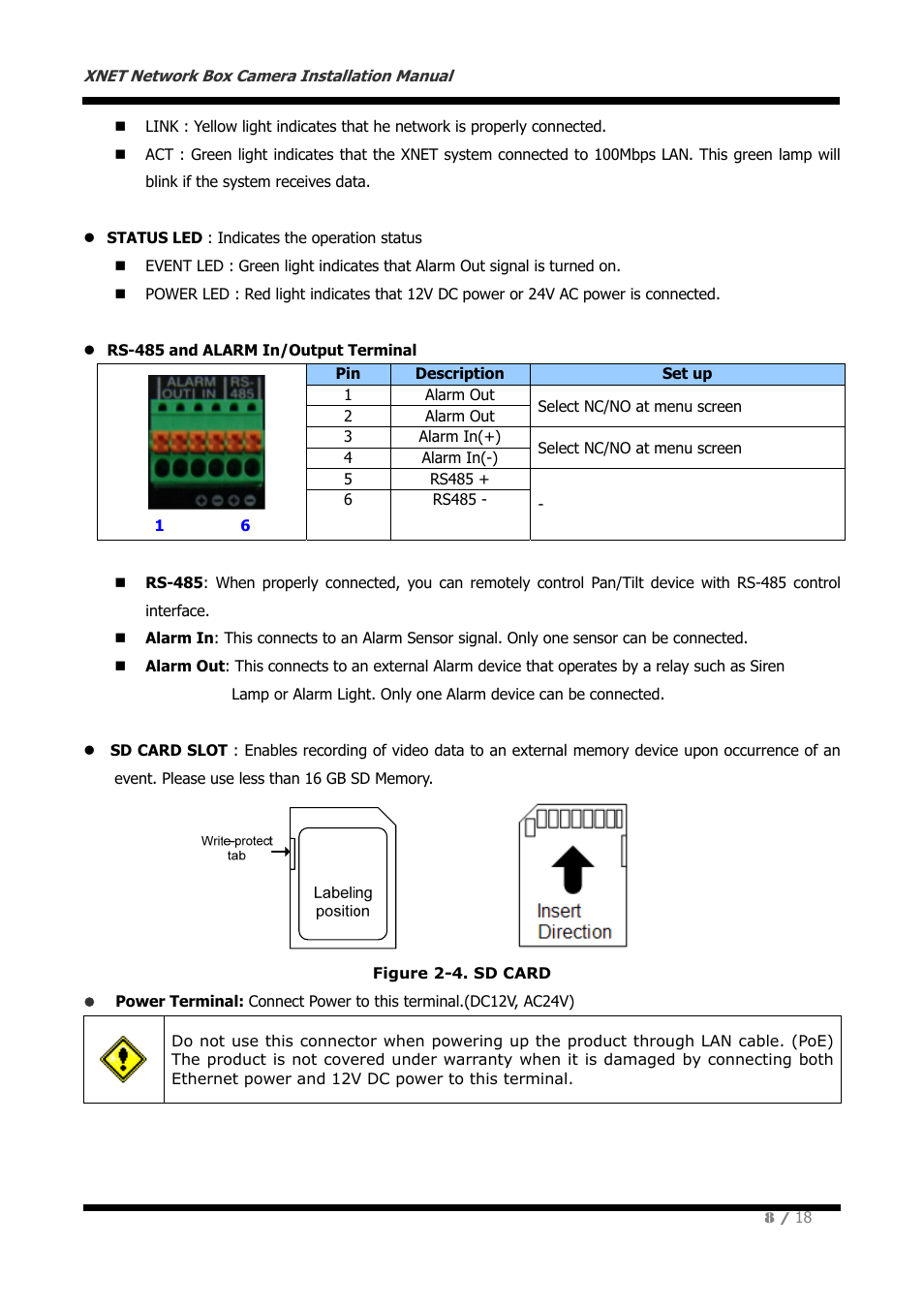 CNB IGP2035F User Manual | Page 8 / 18