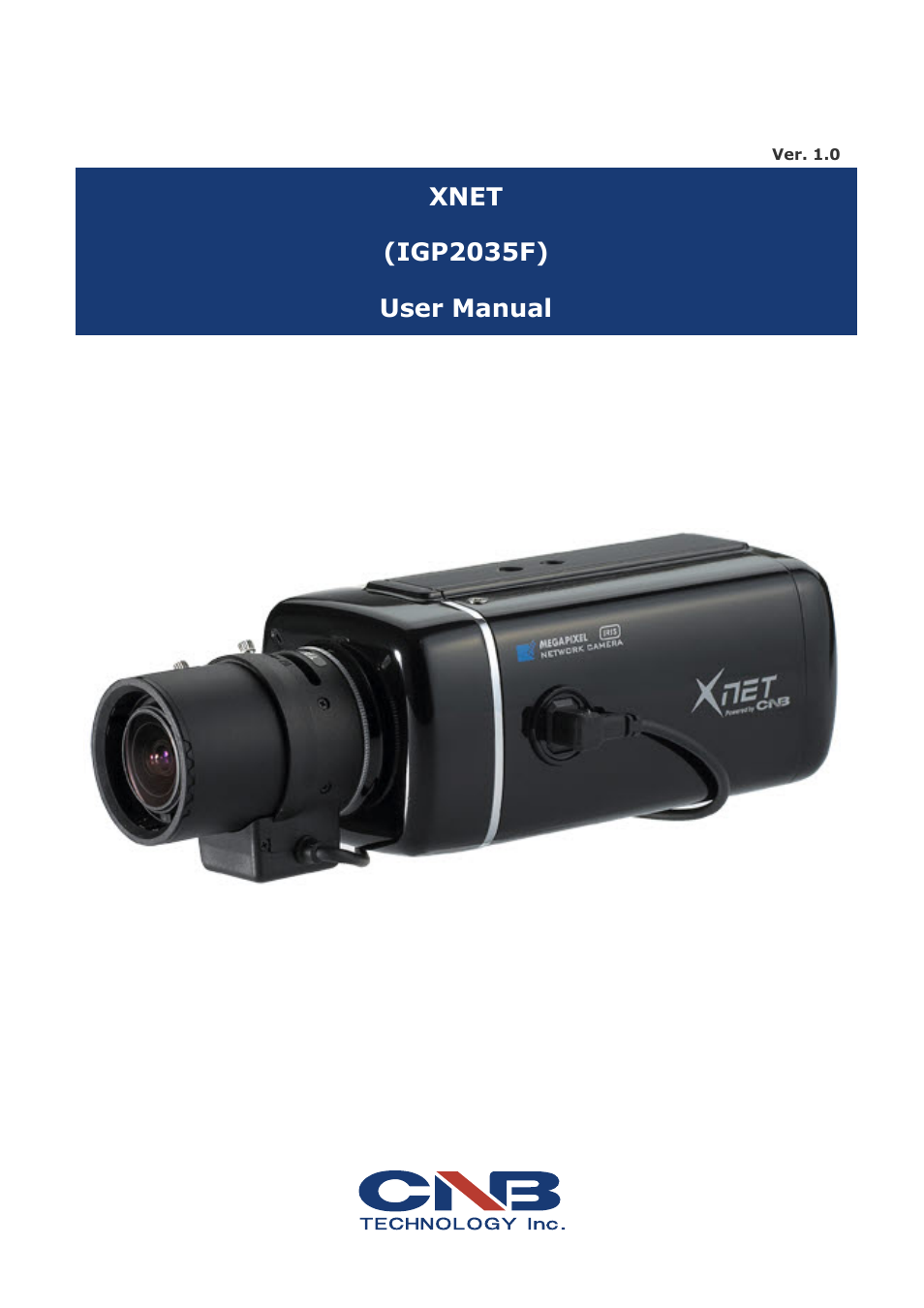 CNB IGP2035F User Manual | 50 pages