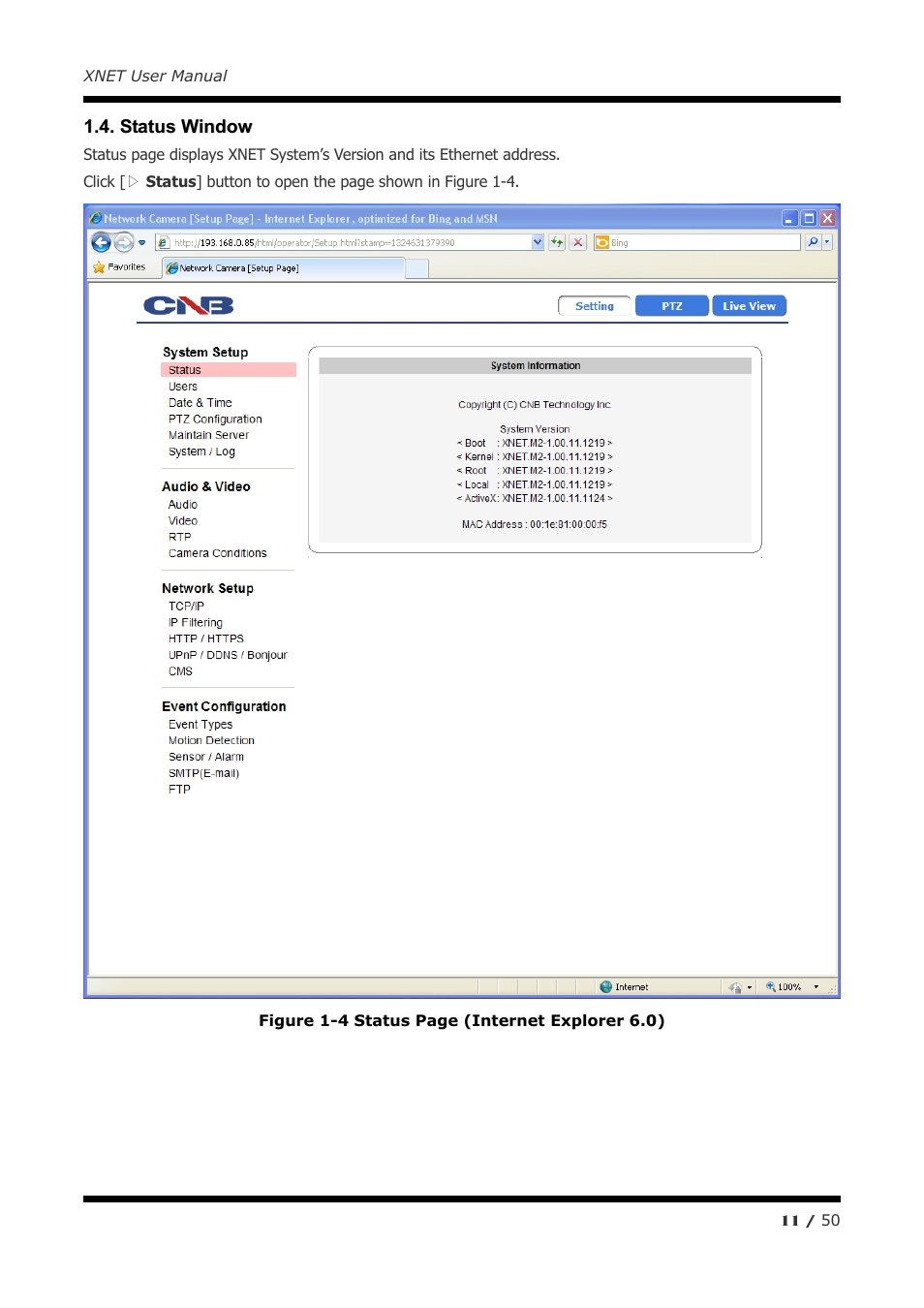 CNB IGP2035F User Manual | Page 11 / 50