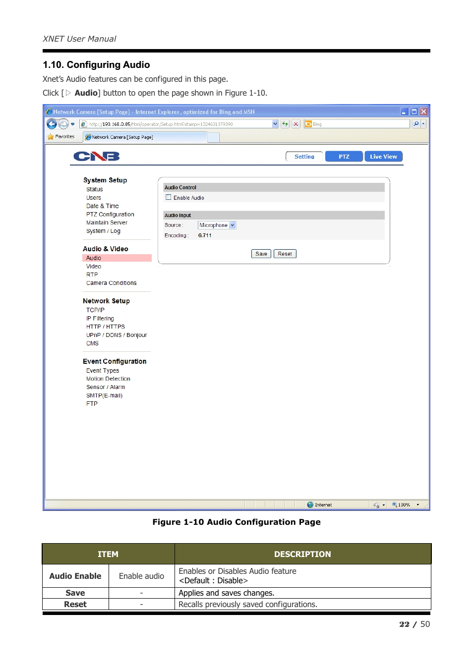 CNB IGP2035F User Manual | Page 22 / 50