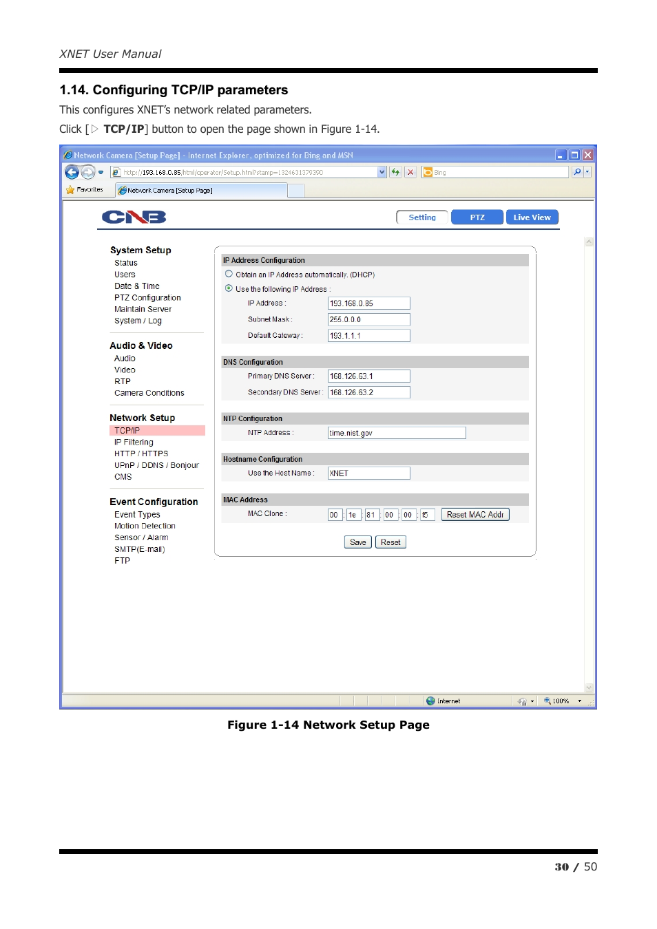 CNB IGP2035F User Manual | Page 30 / 50