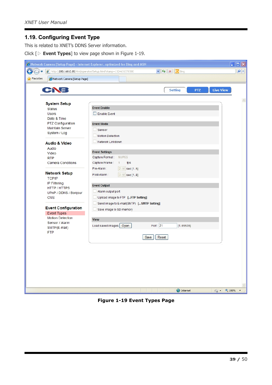 CNB IGP2035F User Manual | Page 39 / 50