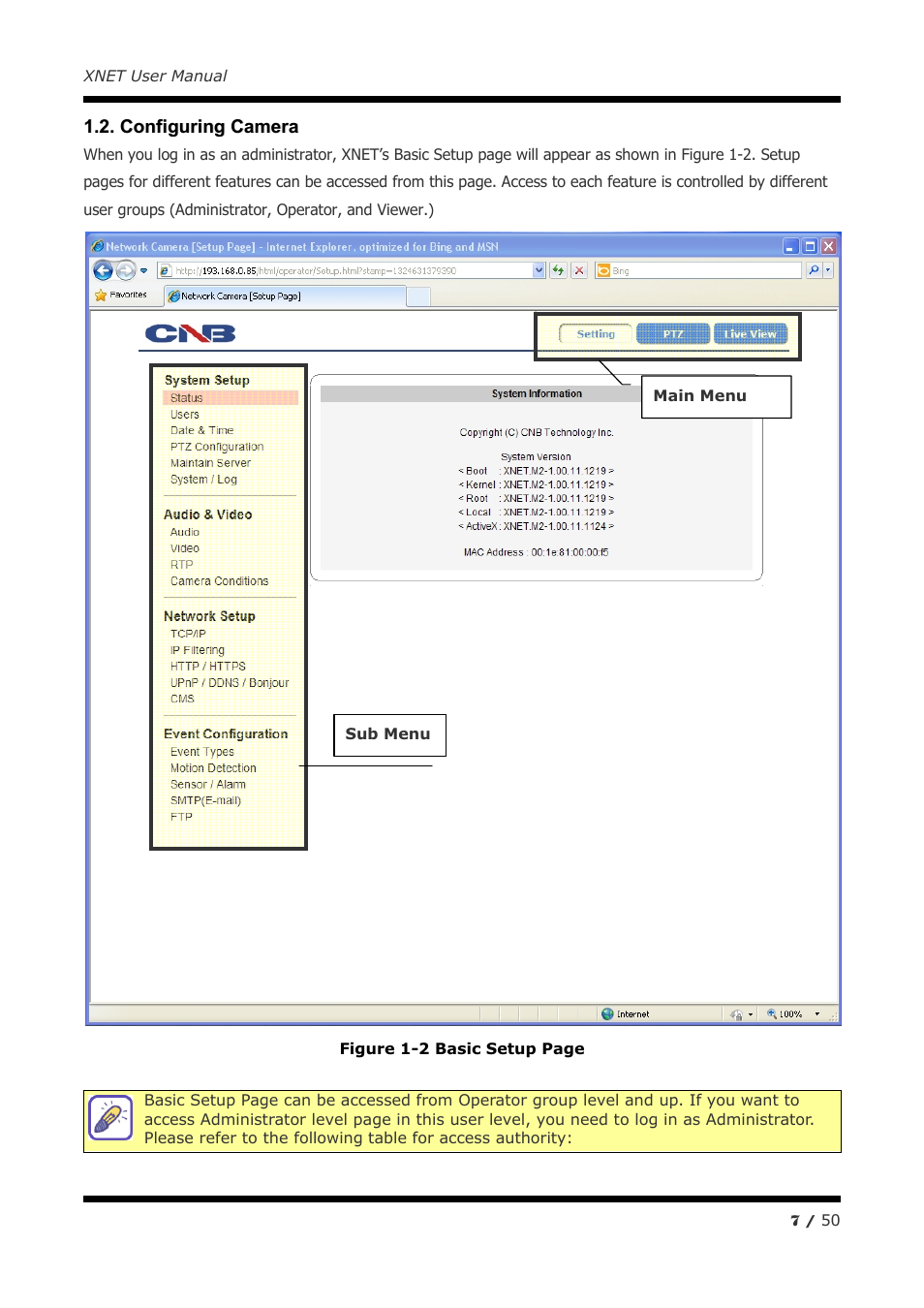 CNB IGP2035F User Manual | Page 7 / 50
