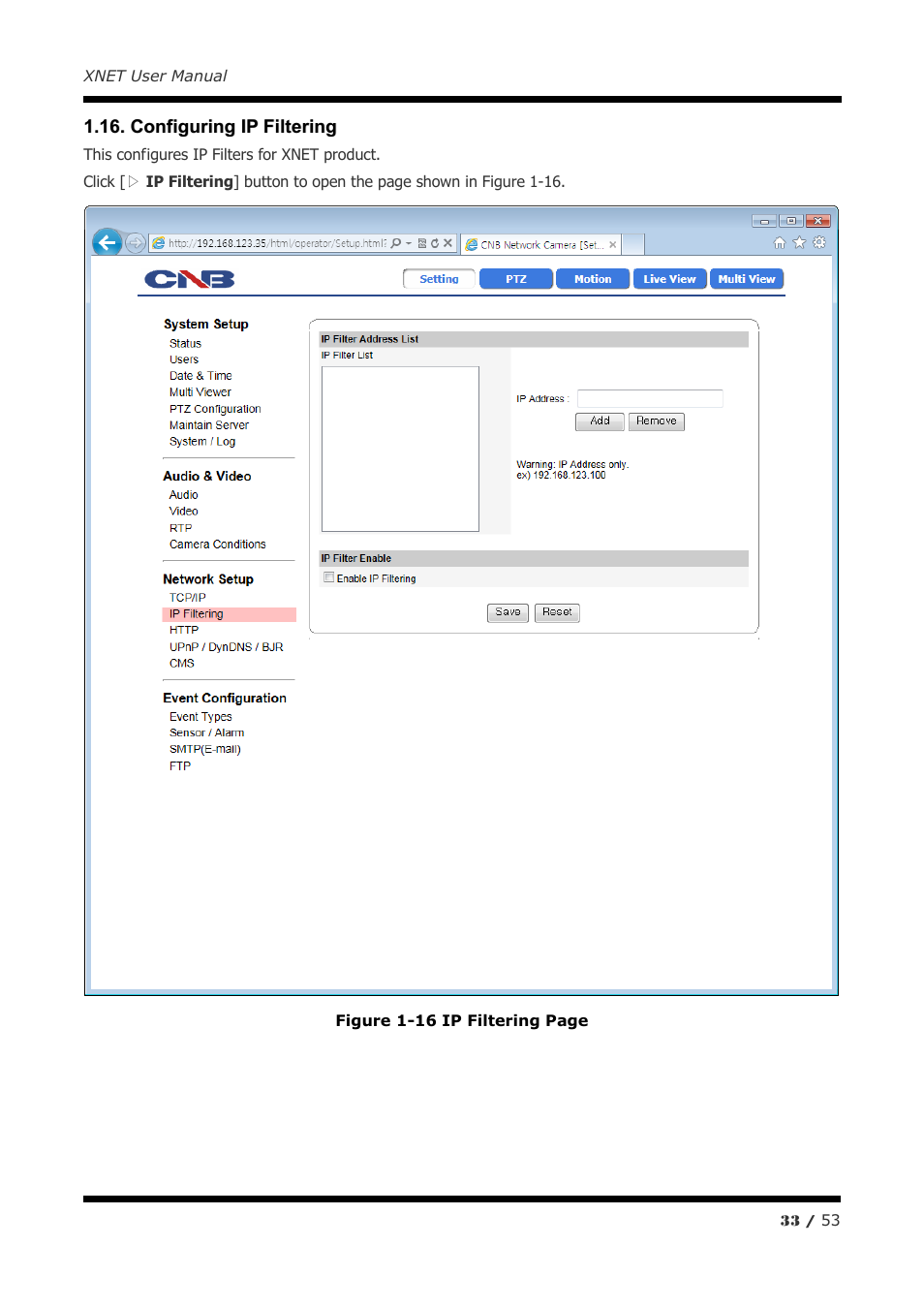 CNB IGP1030 User Manual | Page 33 / 53