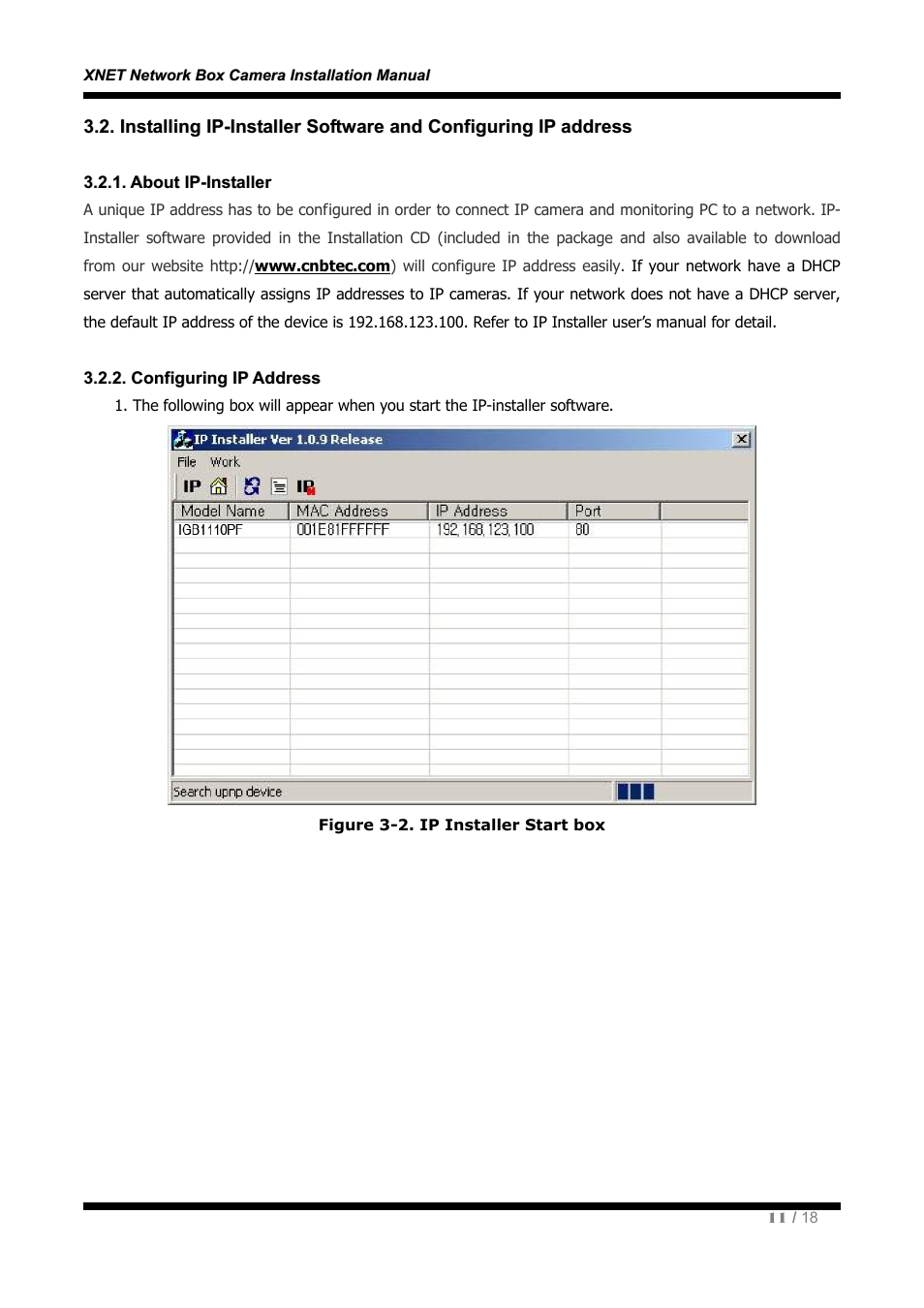 CNB IGB1110NF User Manual | Page 11 / 18