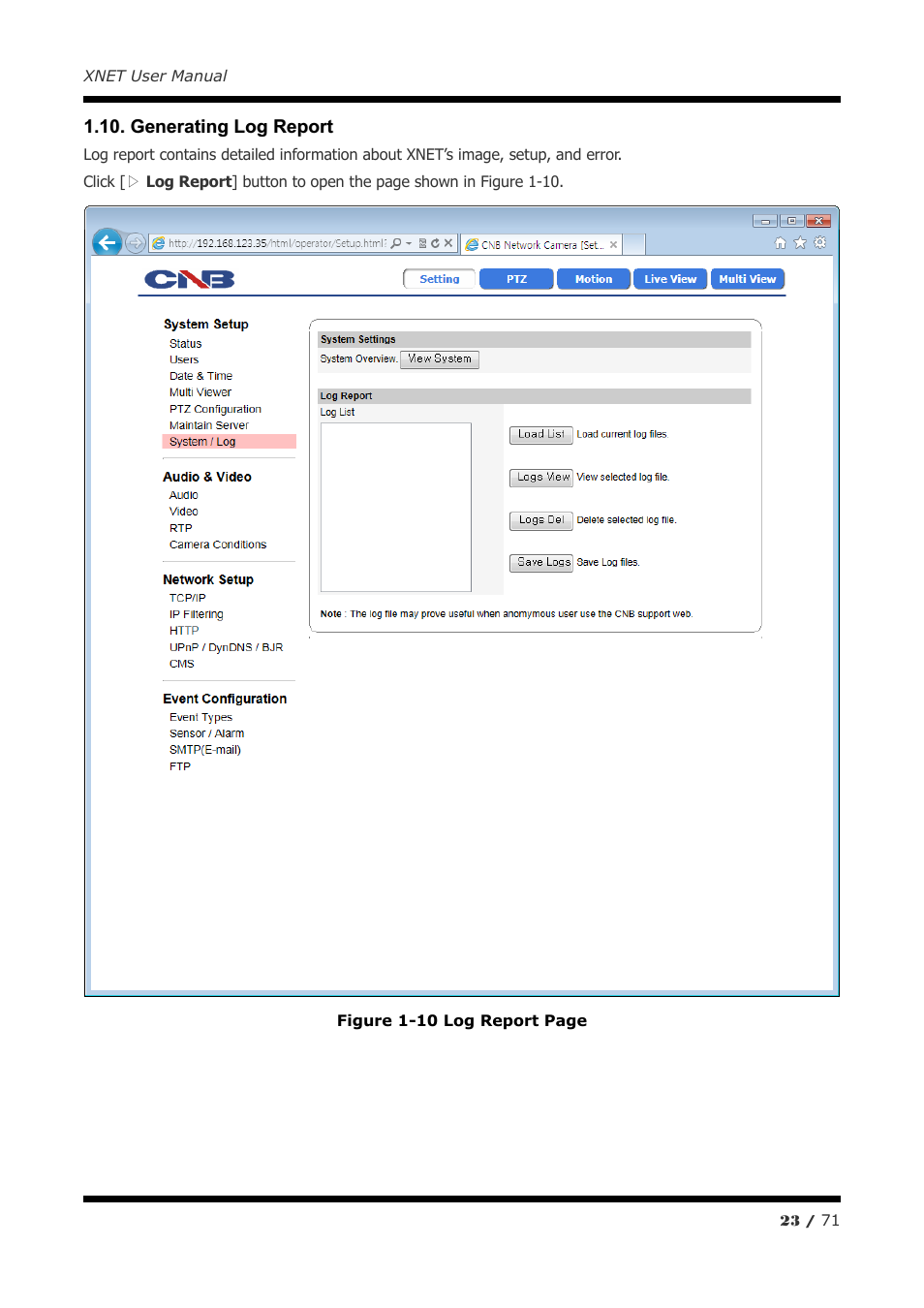 CNB IGB1110PF User Manual | Page 23 / 71