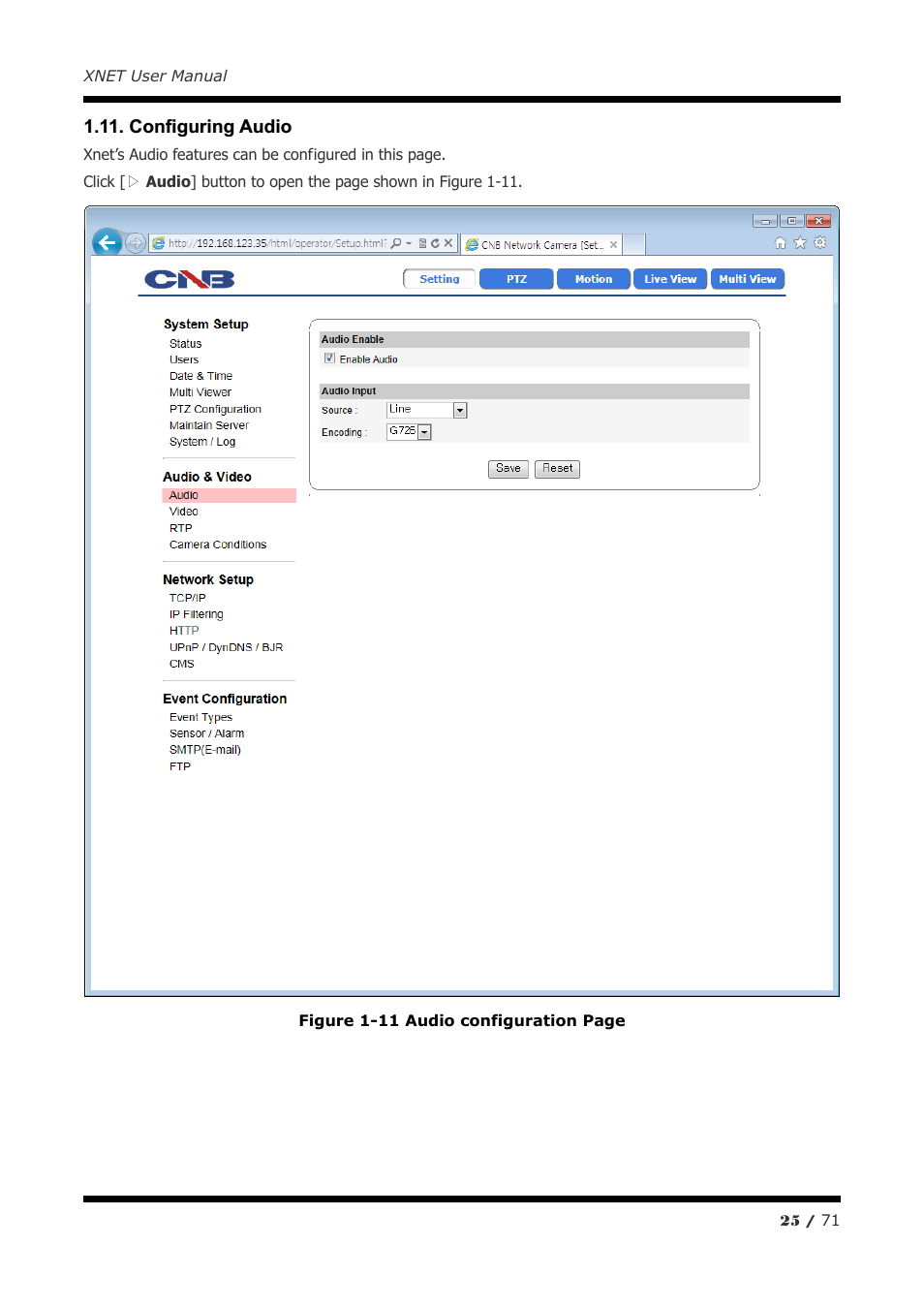 CNB IGB1110PF User Manual | Page 25 / 71