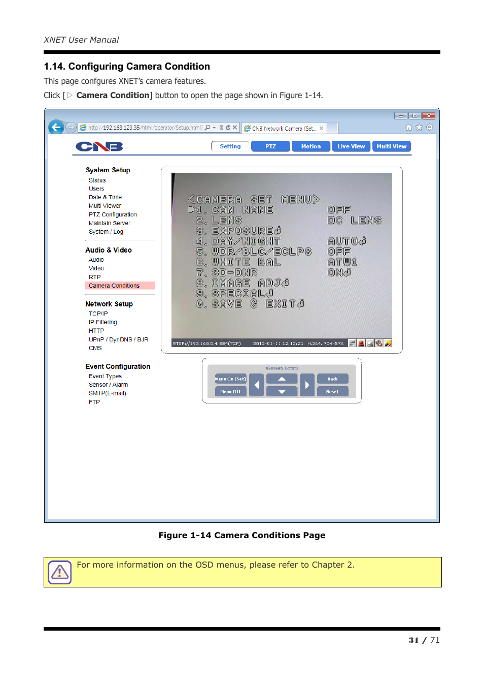 CNB IGB1110PF User Manual | Page 31 / 71