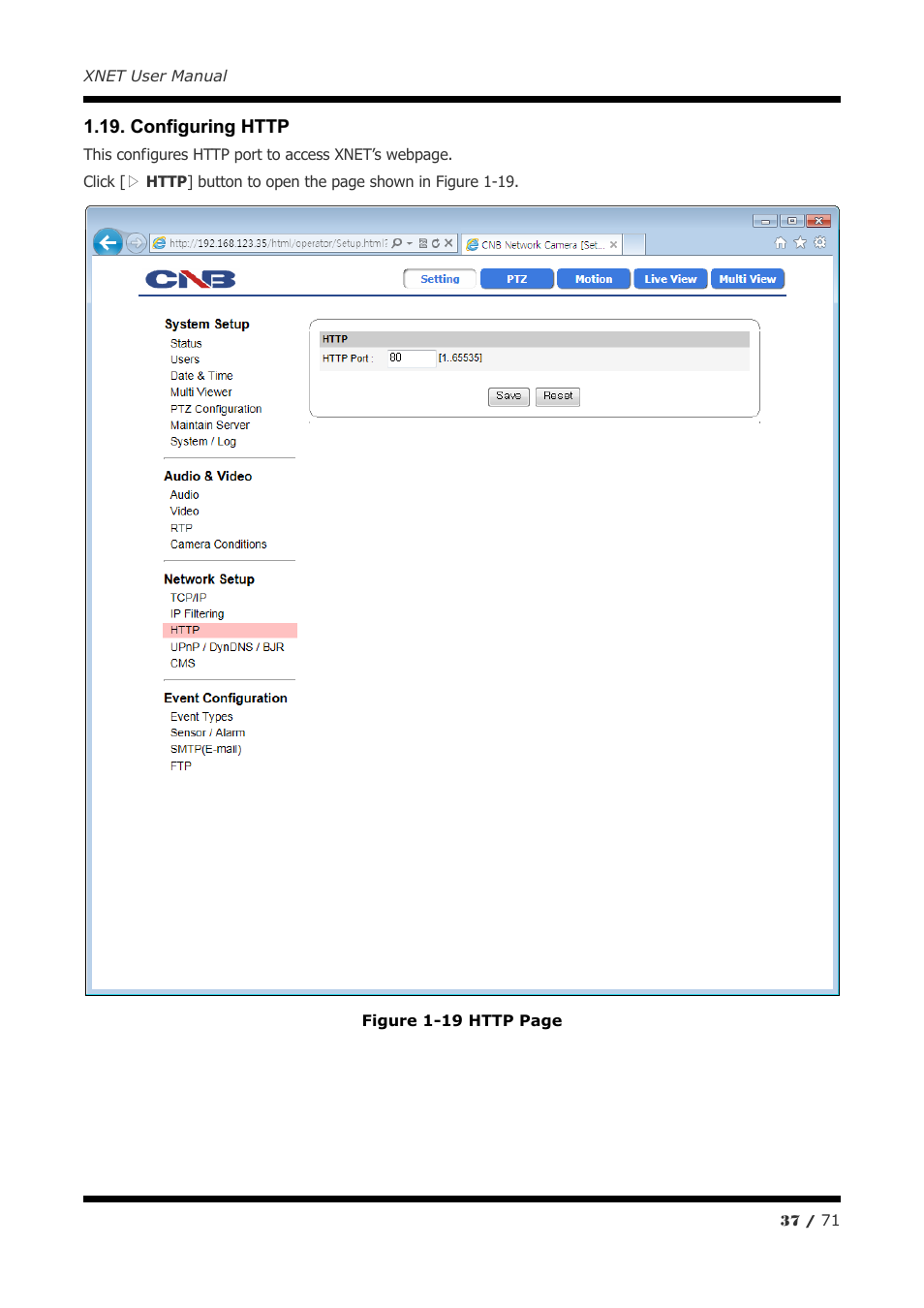 CNB IGB1110PF User Manual | Page 37 / 71