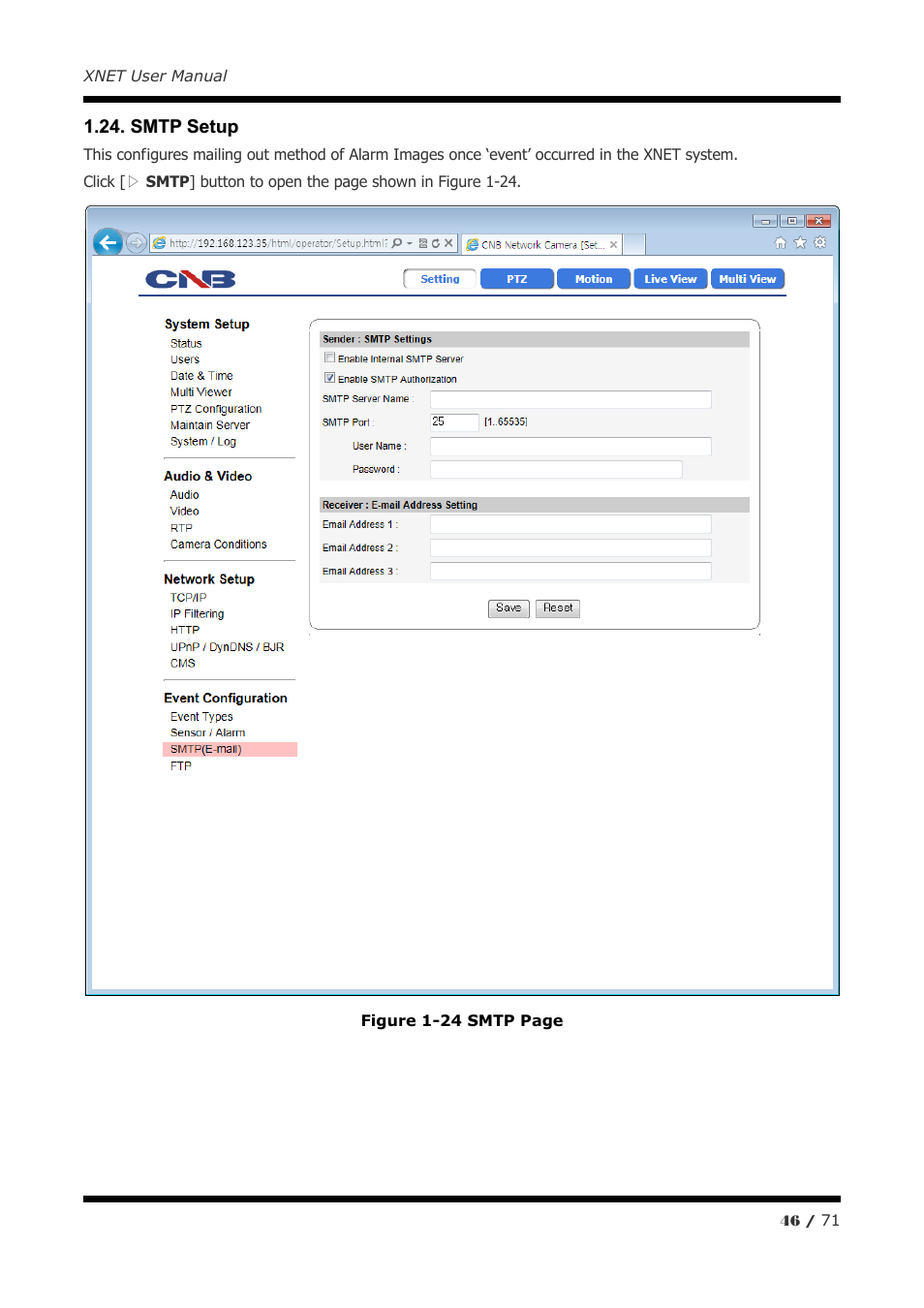 CNB IGB1110PF User Manual | Page 46 / 71