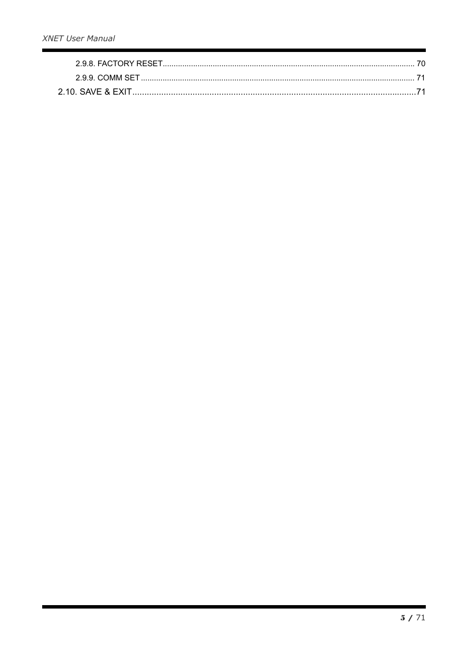 CNB IGB1110PF User Manual | Page 5 / 71