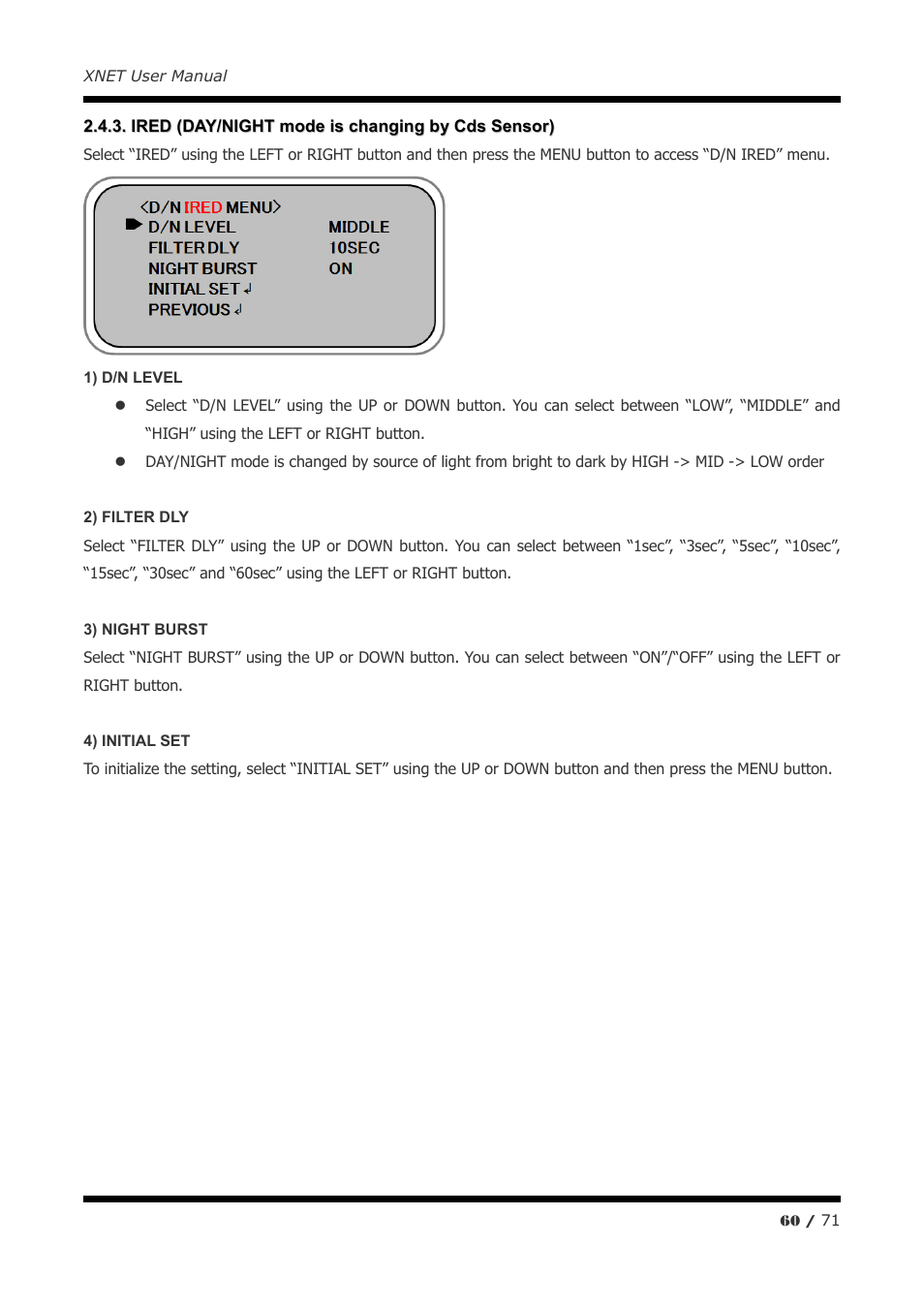 CNB IGB1110PF User Manual | Page 60 / 71