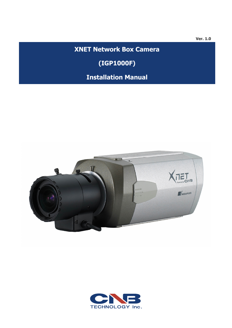 CNB IGP1000F User Manual | 18 pages
