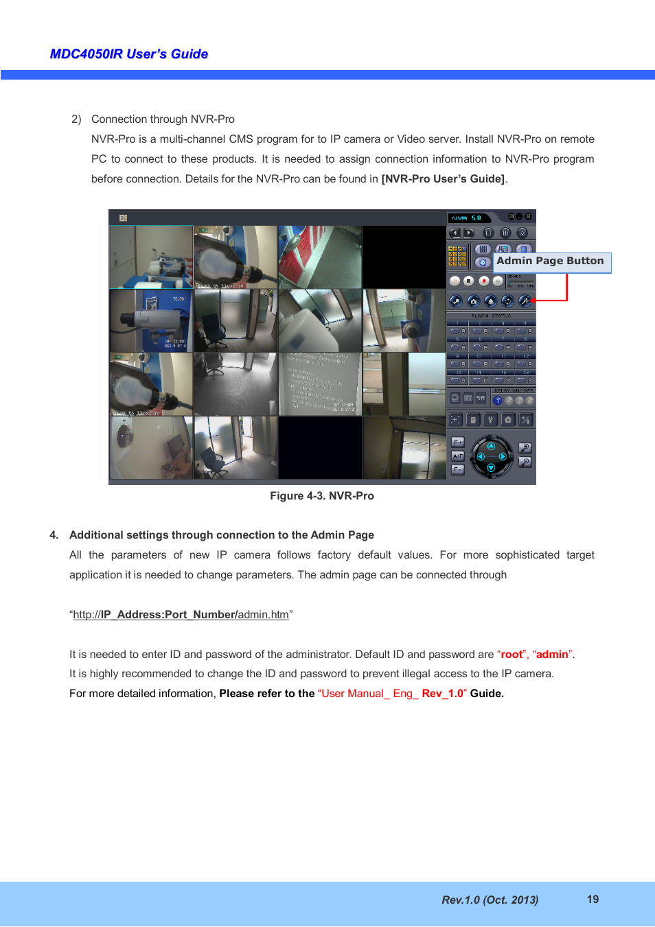 CNB MDC4050IR User Manual | Page 19 / 25