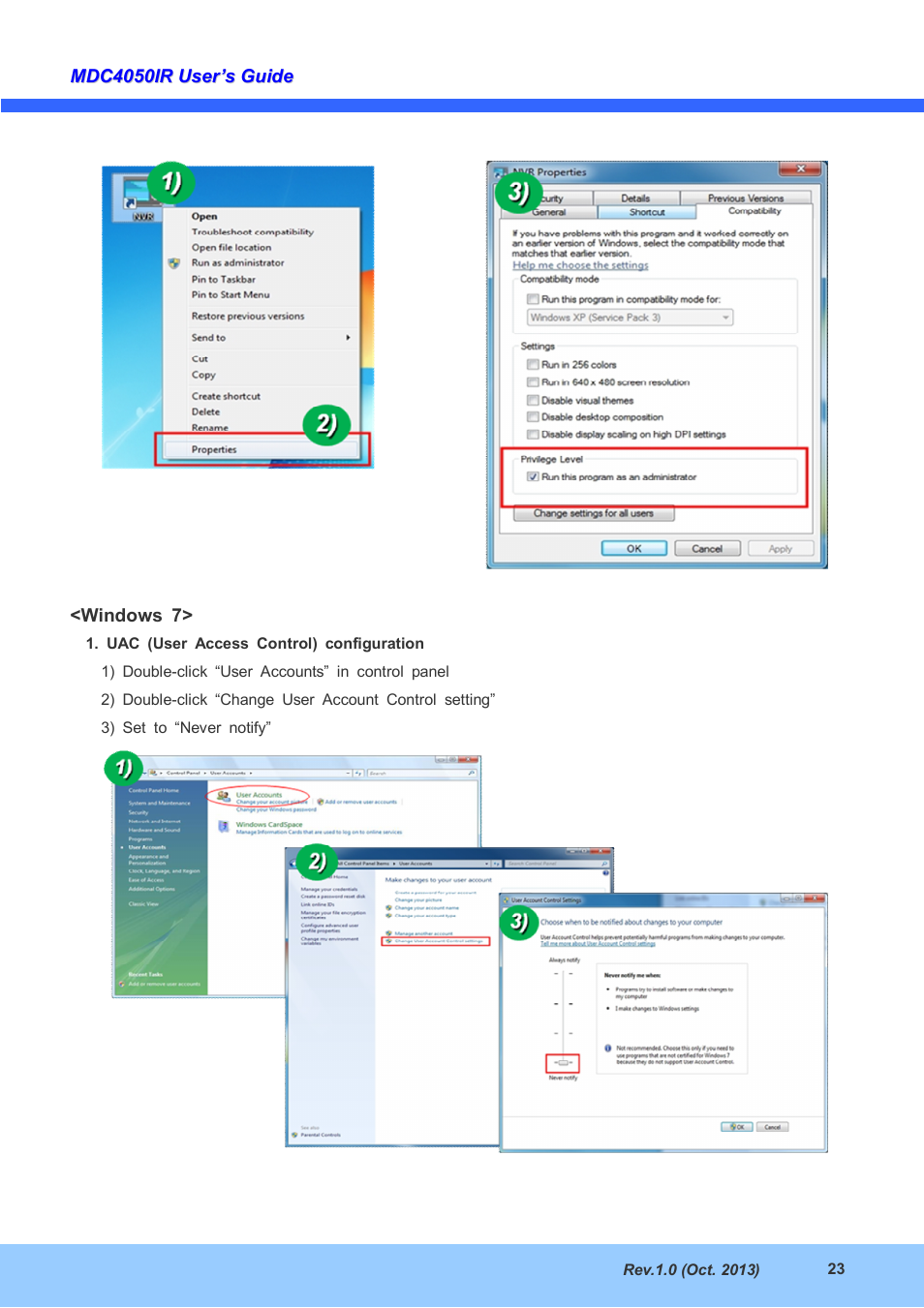 CNB MDC4050IR User Manual | Page 23 / 25