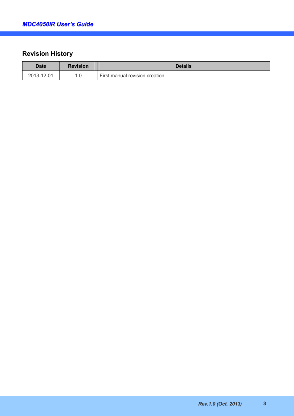 CNB MDC4050IR User Manual | Page 3 / 25