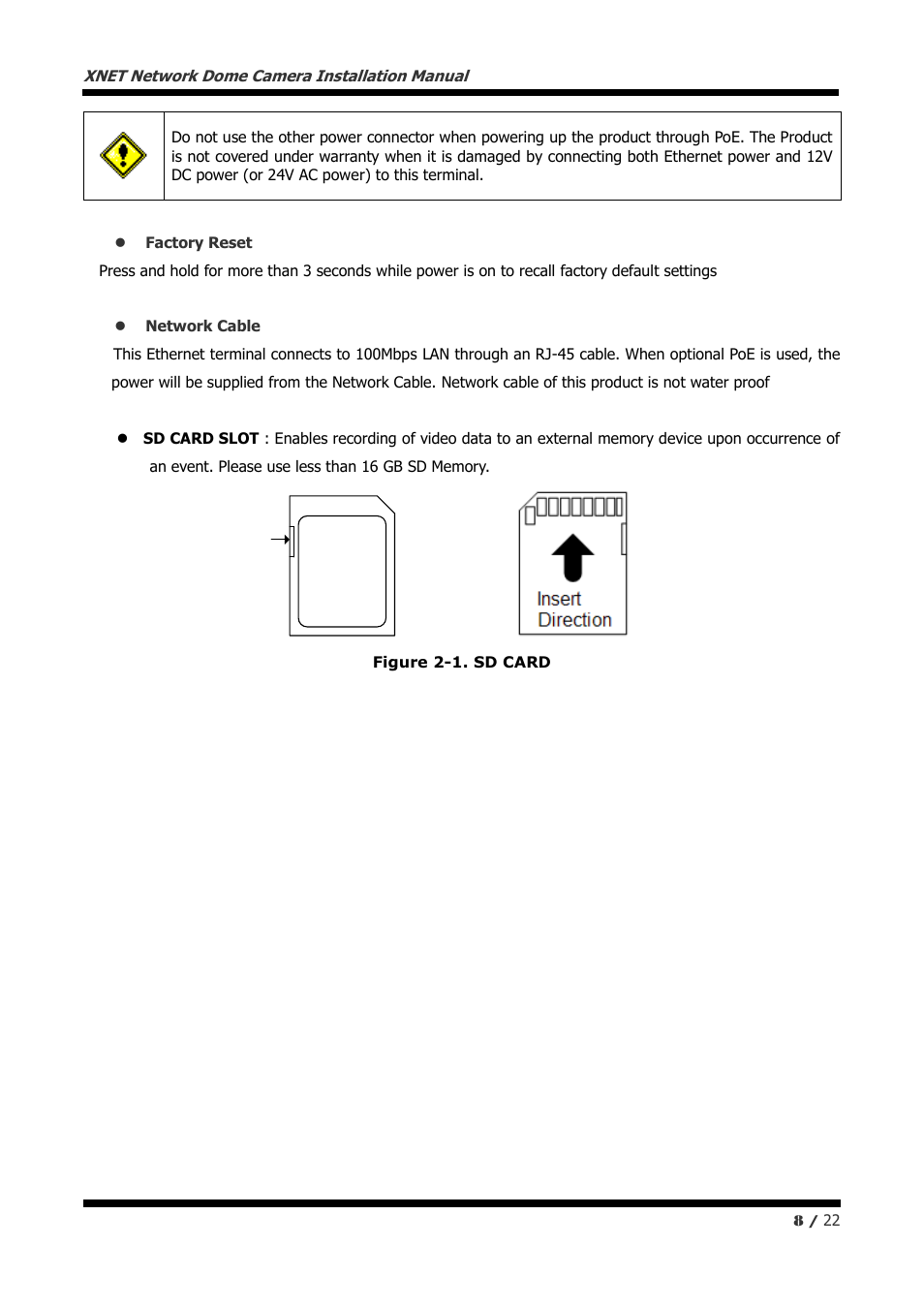 CNB NDE5055MF User Manual | Page 8 / 22