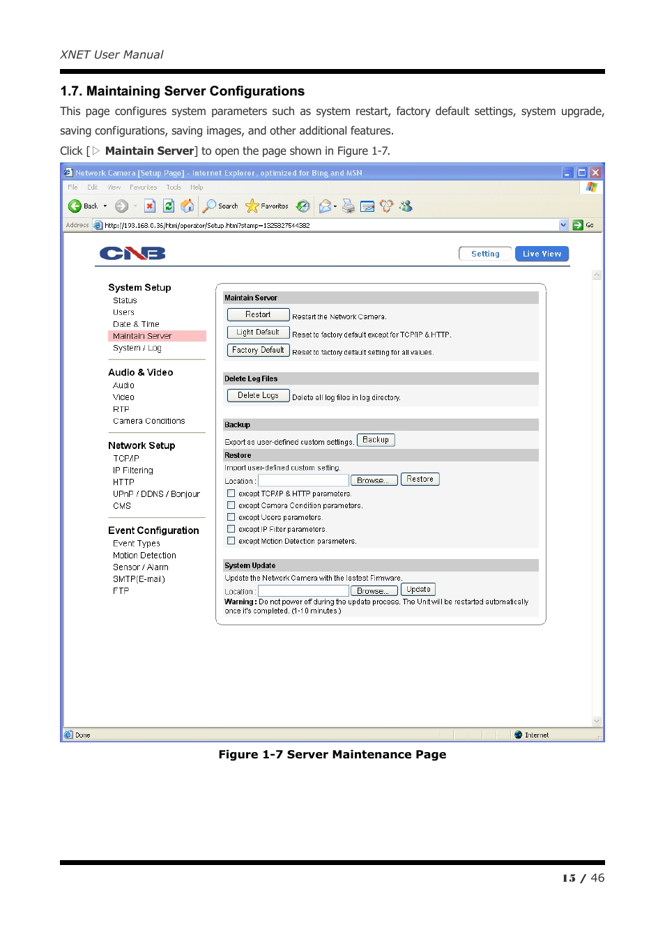 CNB IDC4050F User Manual | Page 15 / 46