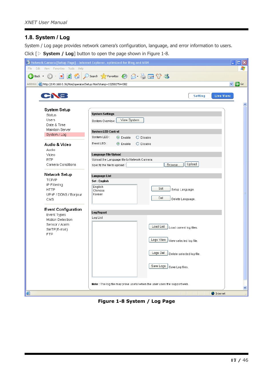 CNB IDC4050F User Manual | Page 17 / 46