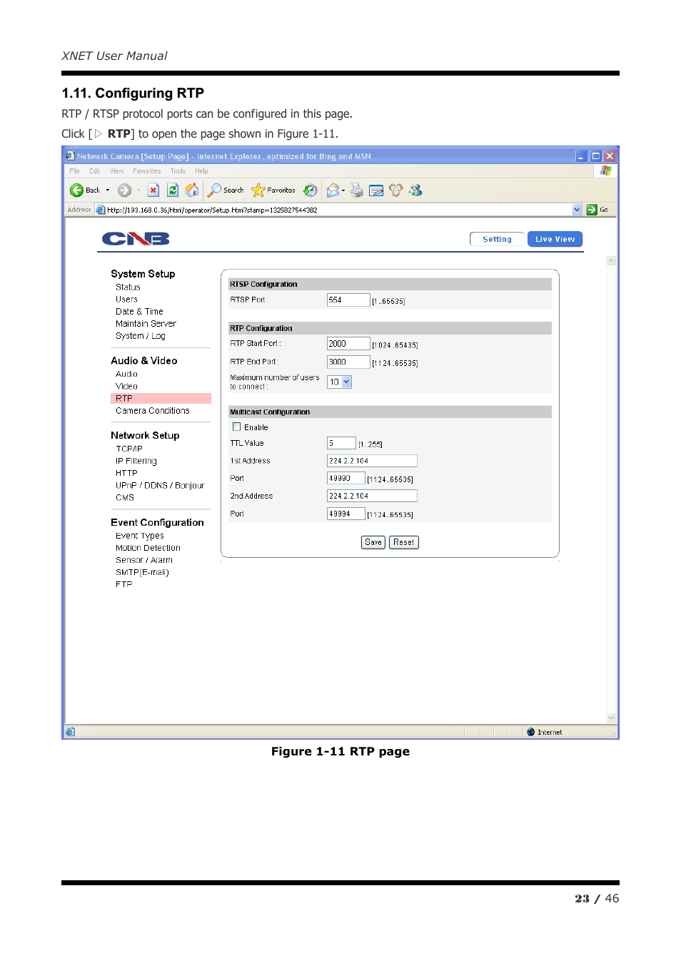 CNB IDC4050F User Manual | Page 23 / 46