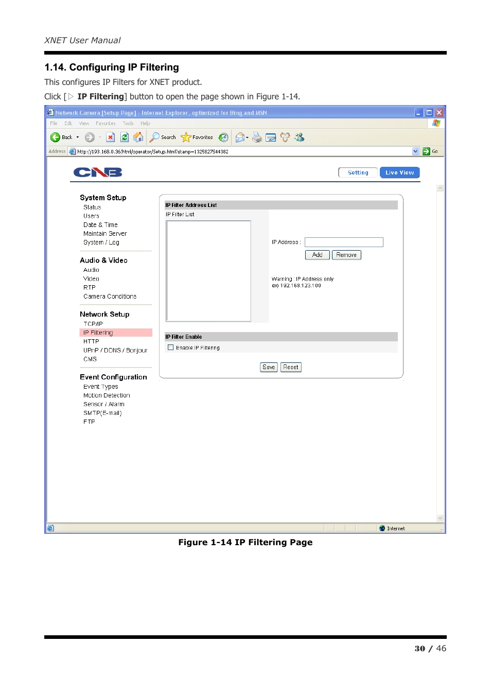 CNB IDC4050F User Manual | Page 30 / 46