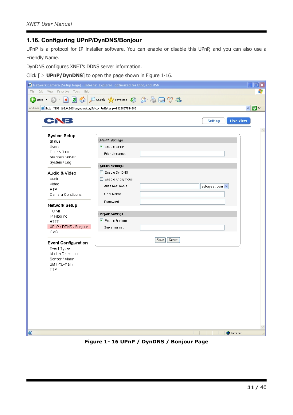 CNB IDC4050F User Manual | Page 34 / 46