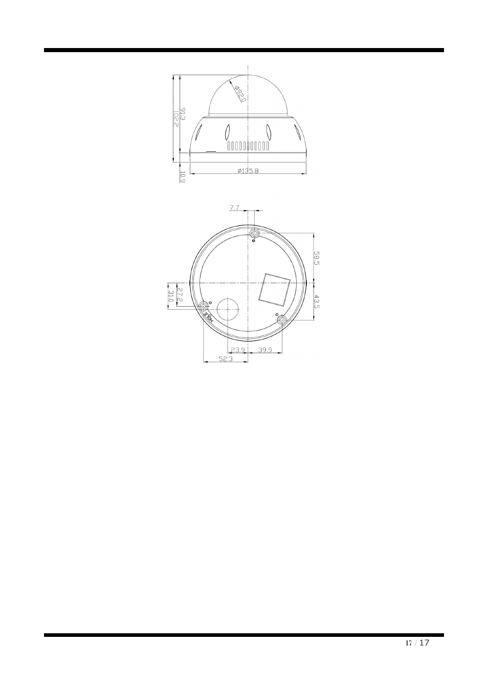 CNB IDC4050F User Manual | Page 17 / 17