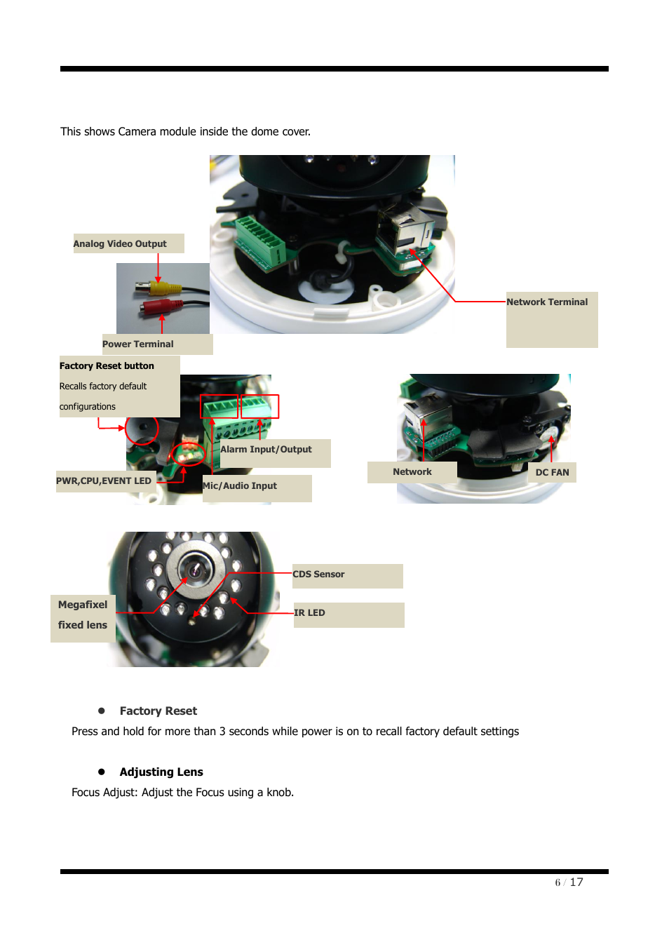 CNB IDC4050F User Manual | Page 6 / 17