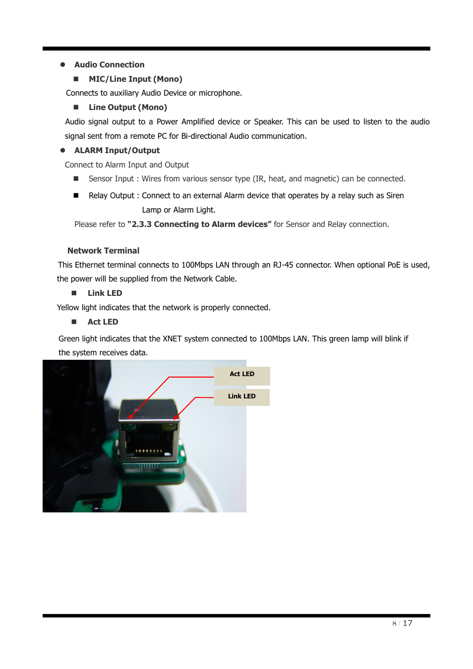 CNB IDC4050F User Manual | Page 8 / 17