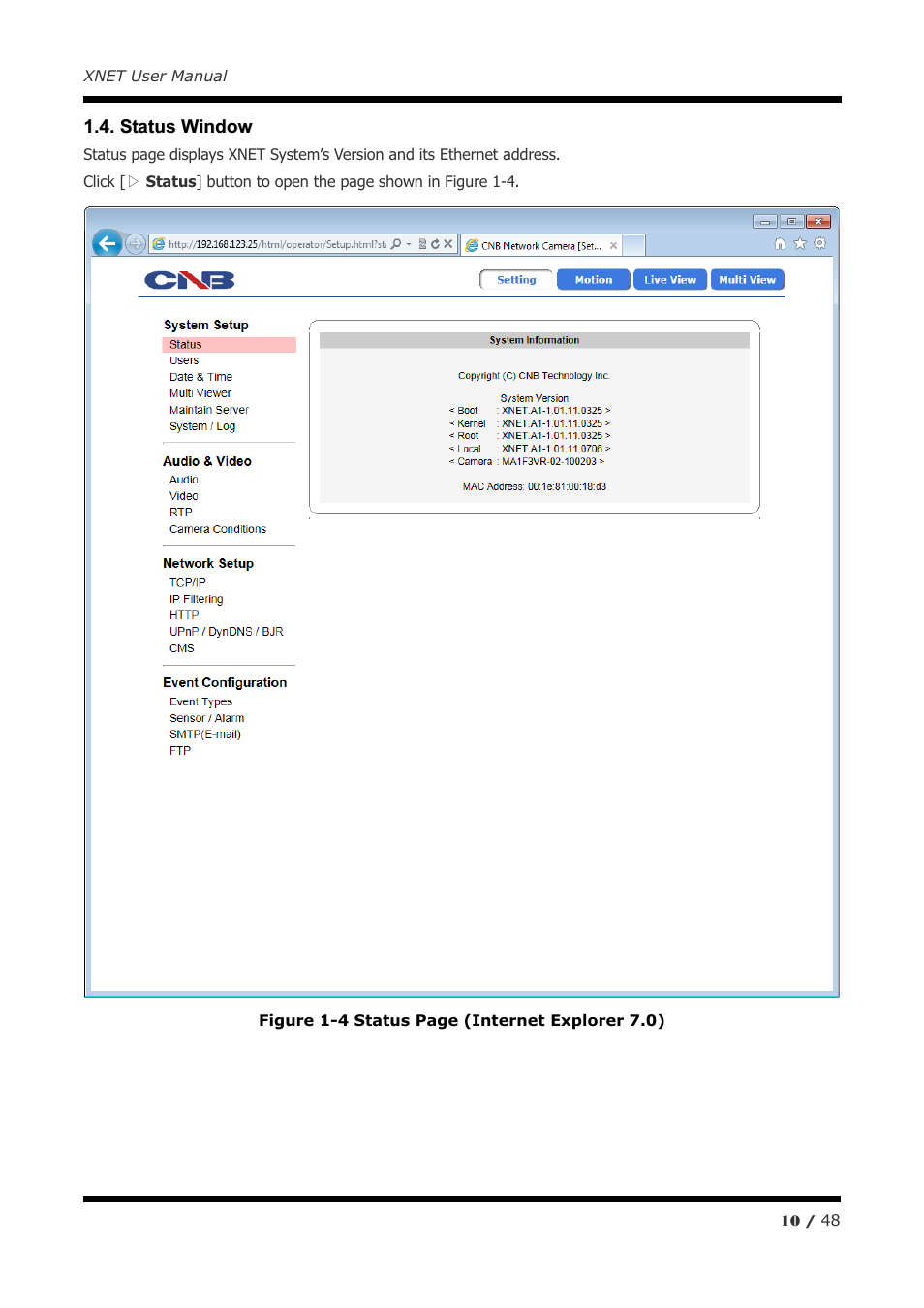 CNB IVP4030VR User Manual | Page 10 / 48
