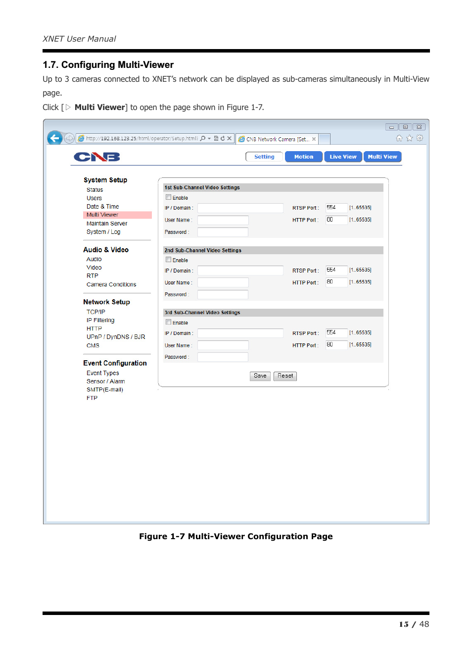 CNB IVP4030VR User Manual | Page 15 / 48