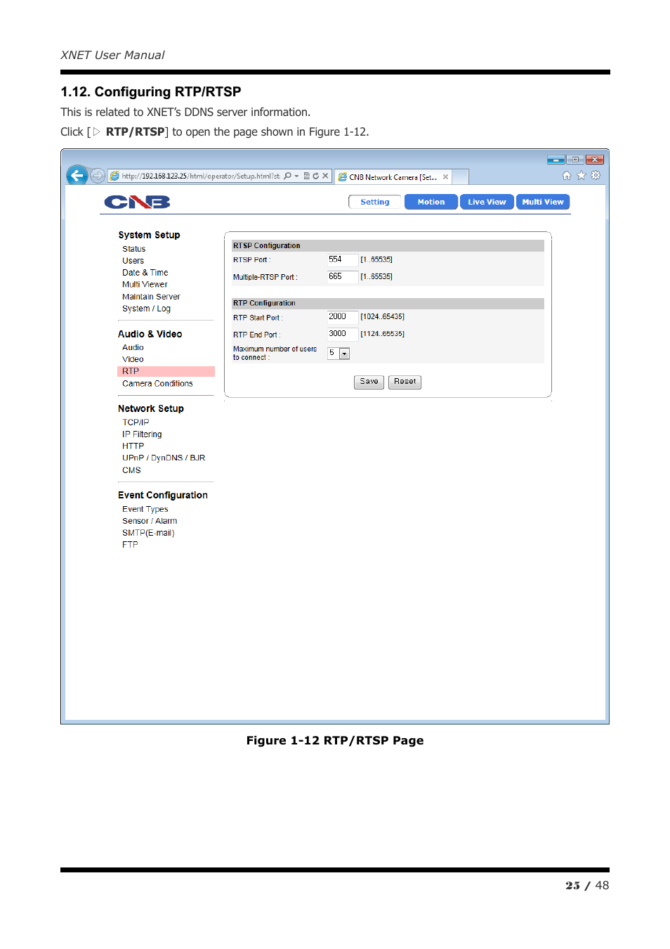 CNB IVP4030VR User Manual | Page 25 / 48