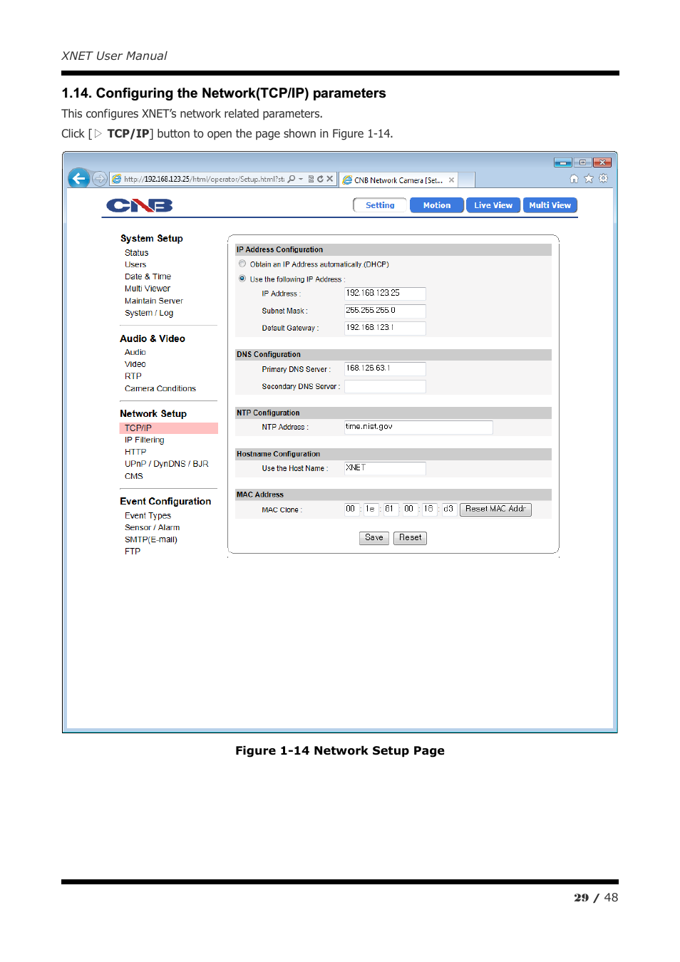 CNB IVP4030VR User Manual | Page 29 / 48