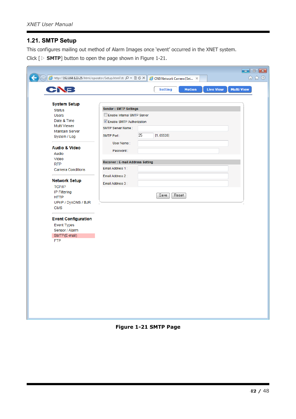 CNB IVP4030VR User Manual | Page 42 / 48