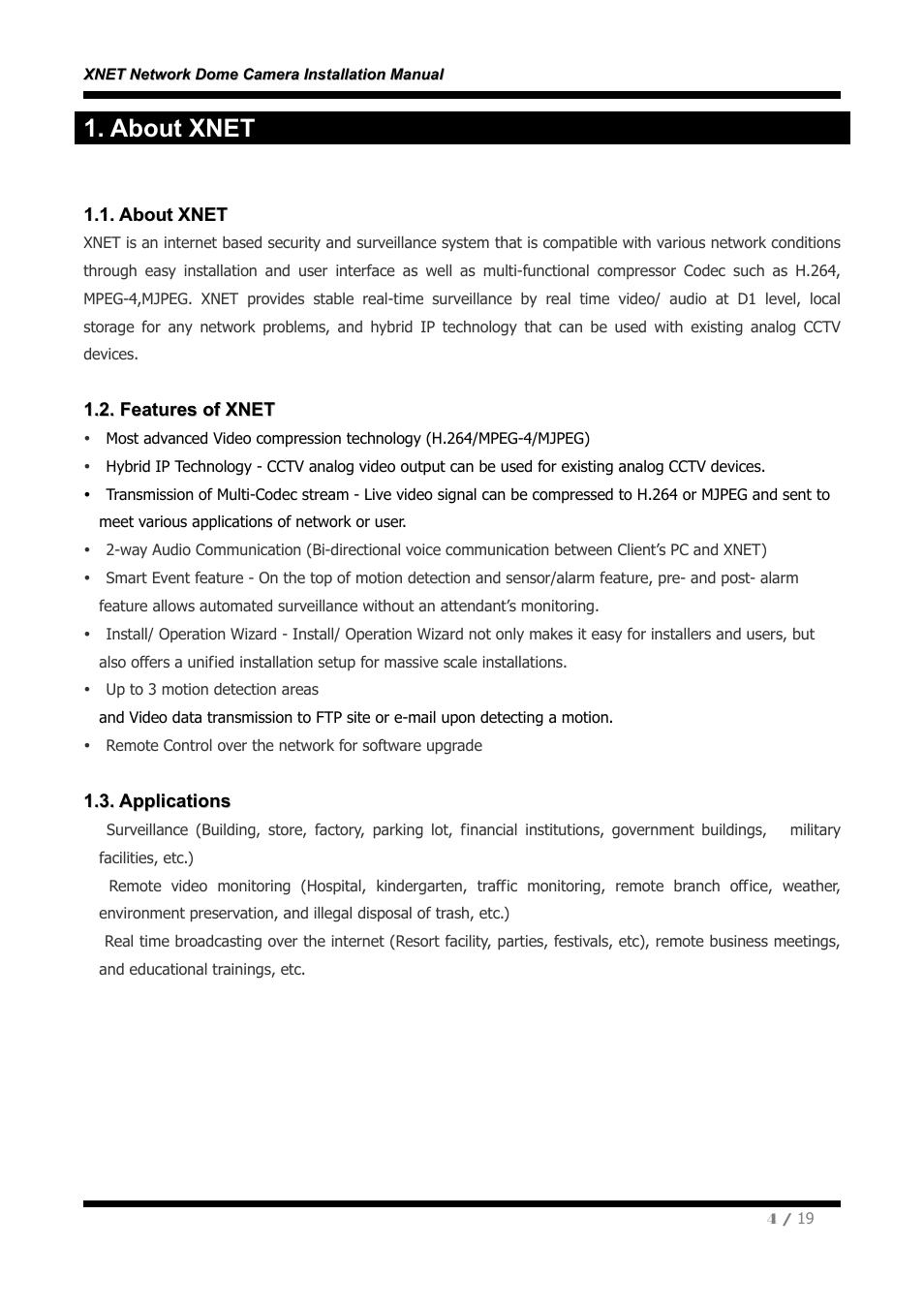 About xnet | CNB IVB4110PVF User Manual | Page 4 / 19