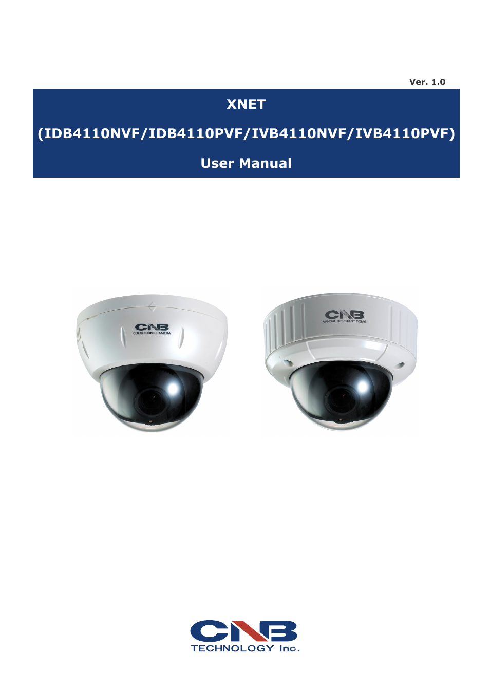 CNB IVB4110PVF User Manual | 65 pages
