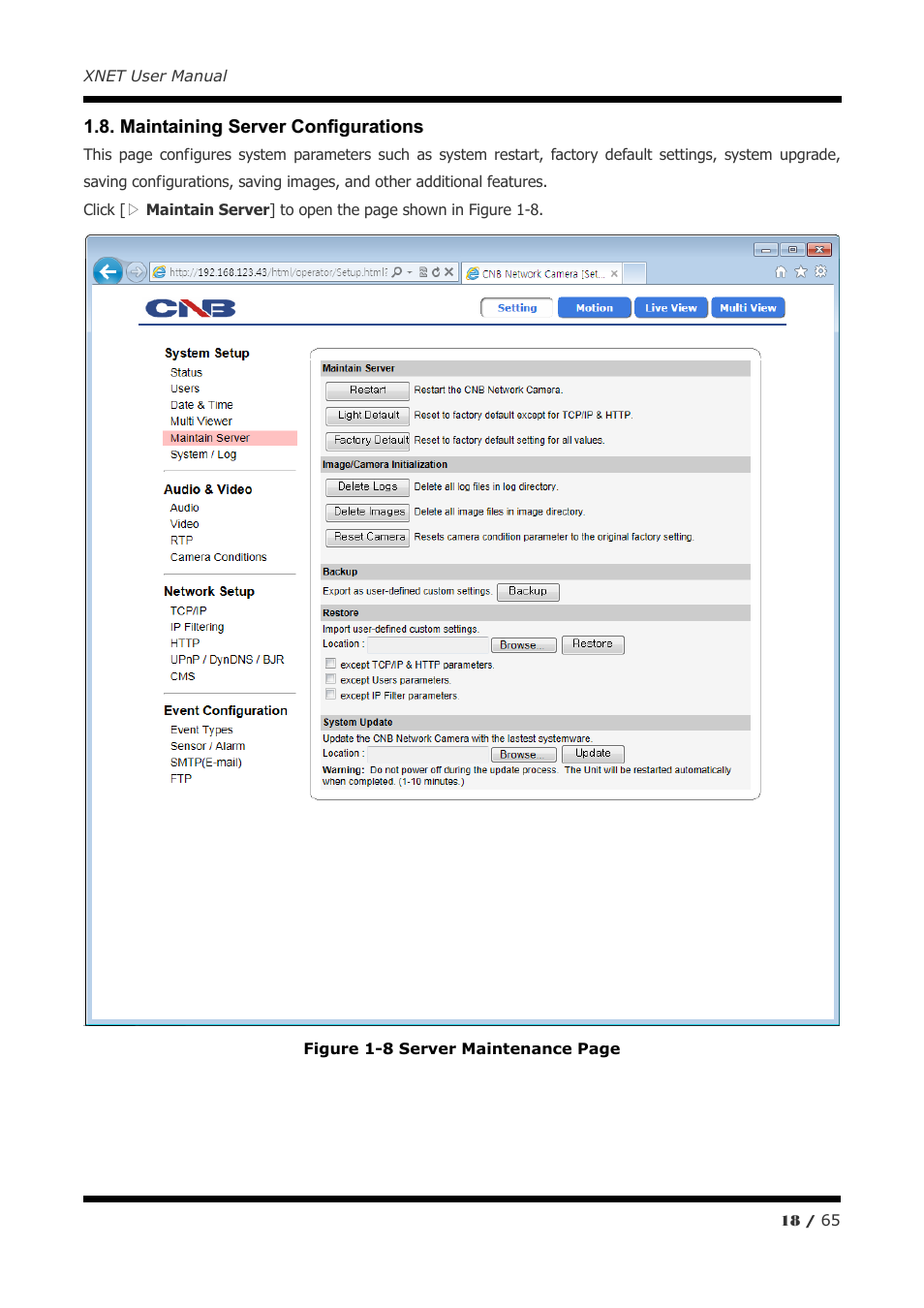 CNB IVB4110PVF User Manual | Page 18 / 65