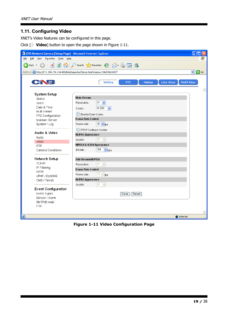 CNB IVP4000VR User Manual | Page 19 / 38