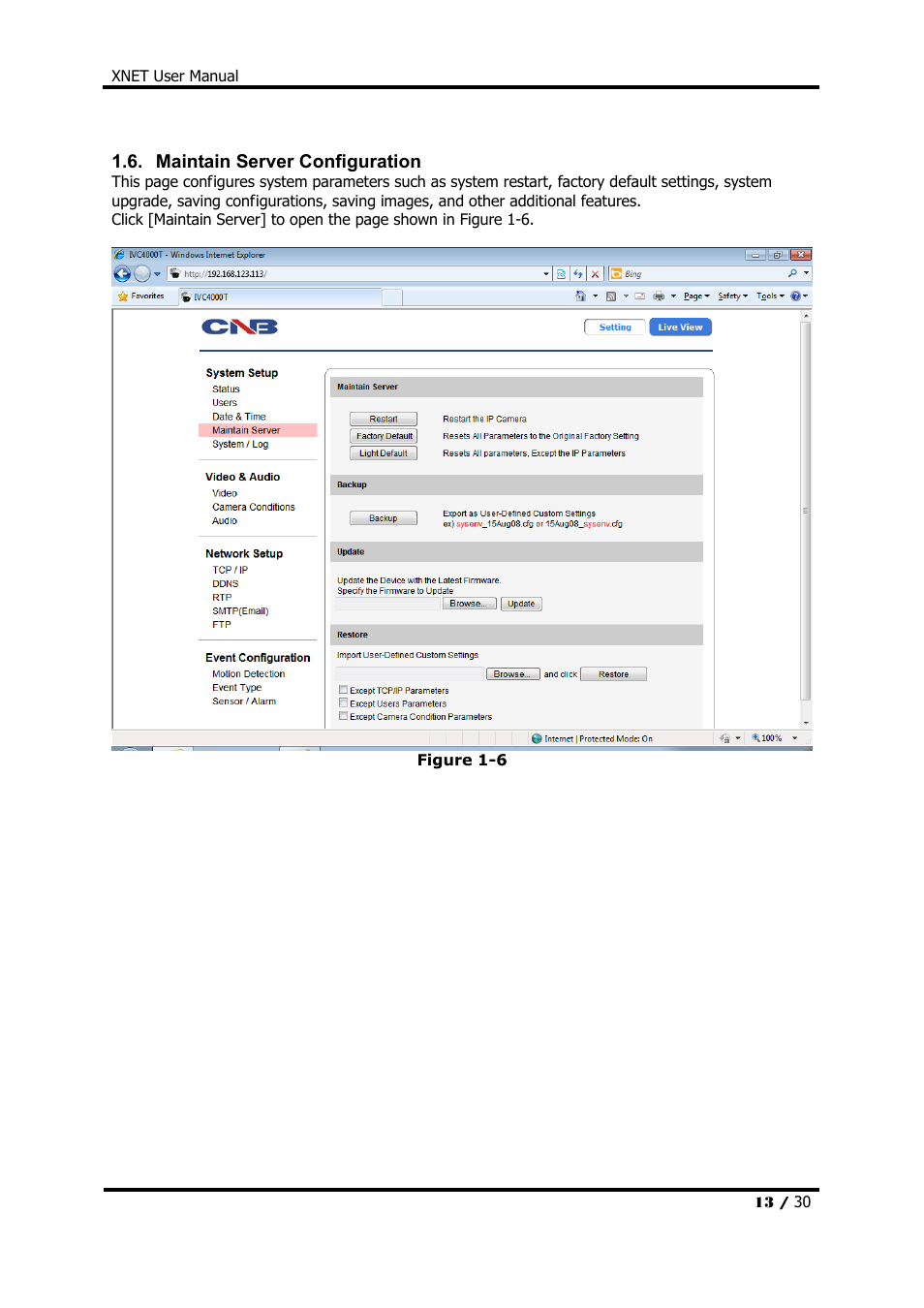 CNB IDC4000T User Manual | Page 13 / 30