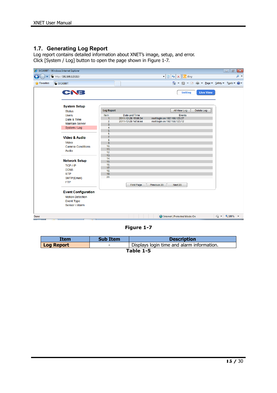 CNB IDC4000T User Manual | Page 15 / 30