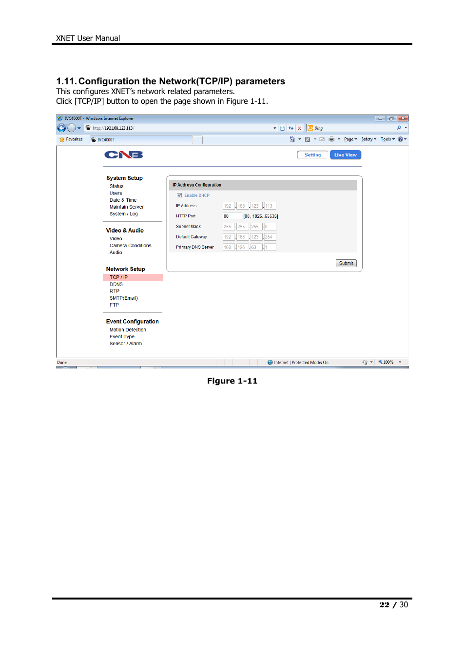 CNB IDC4000T User Manual | Page 22 / 30