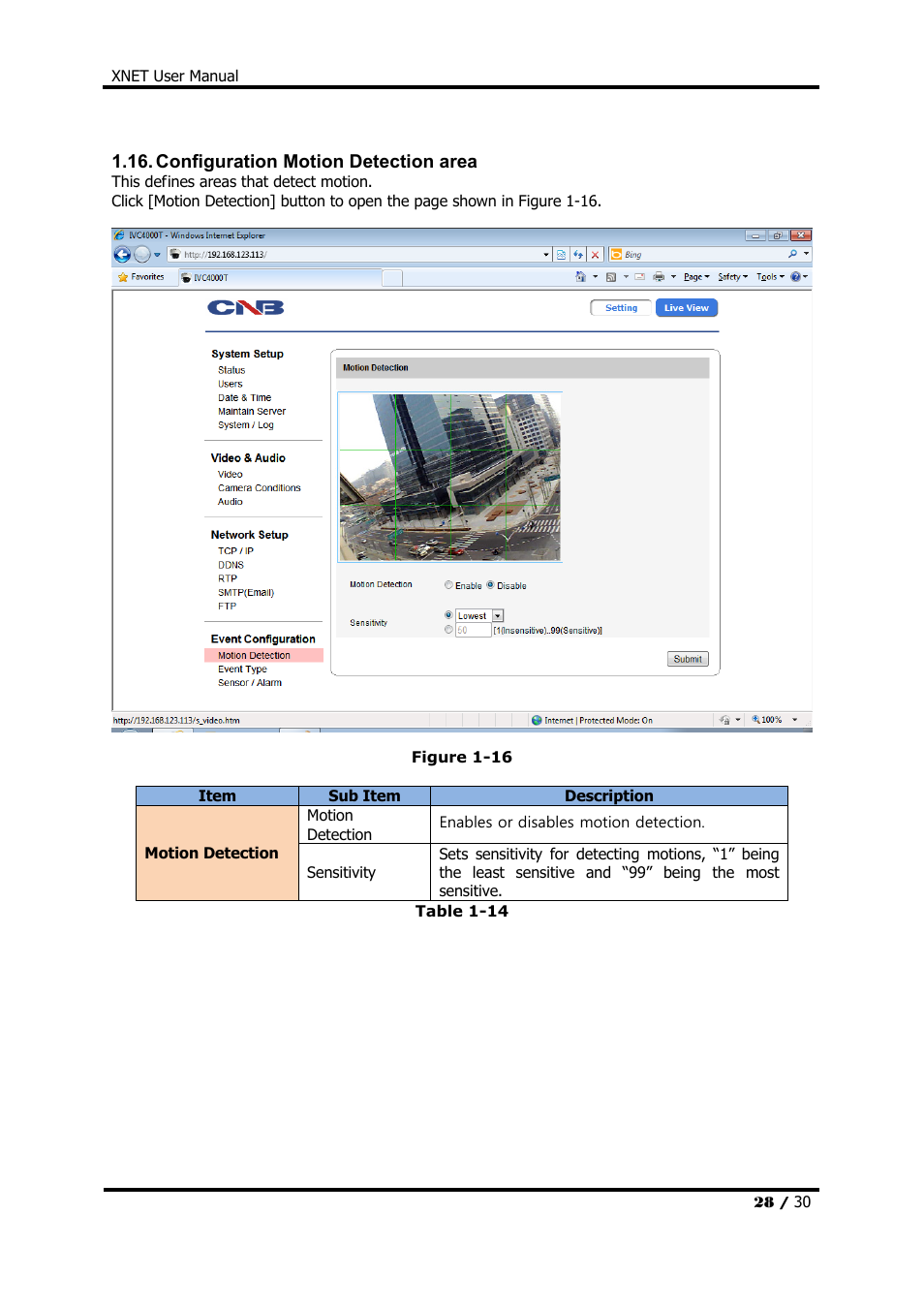 CNB IDC4000T User Manual | Page 28 / 30