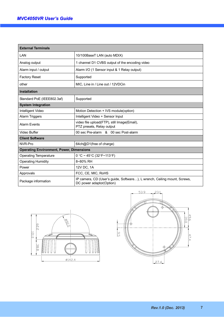 CNB MXC6050VR User Manual | Page 7 / 25