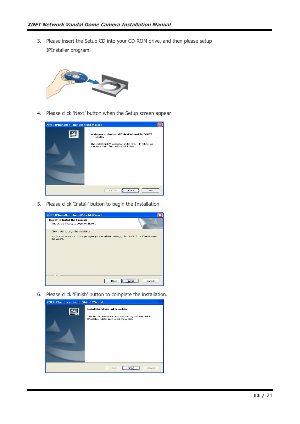 CNB NVE5055MF User Manual | Page 12 / 21